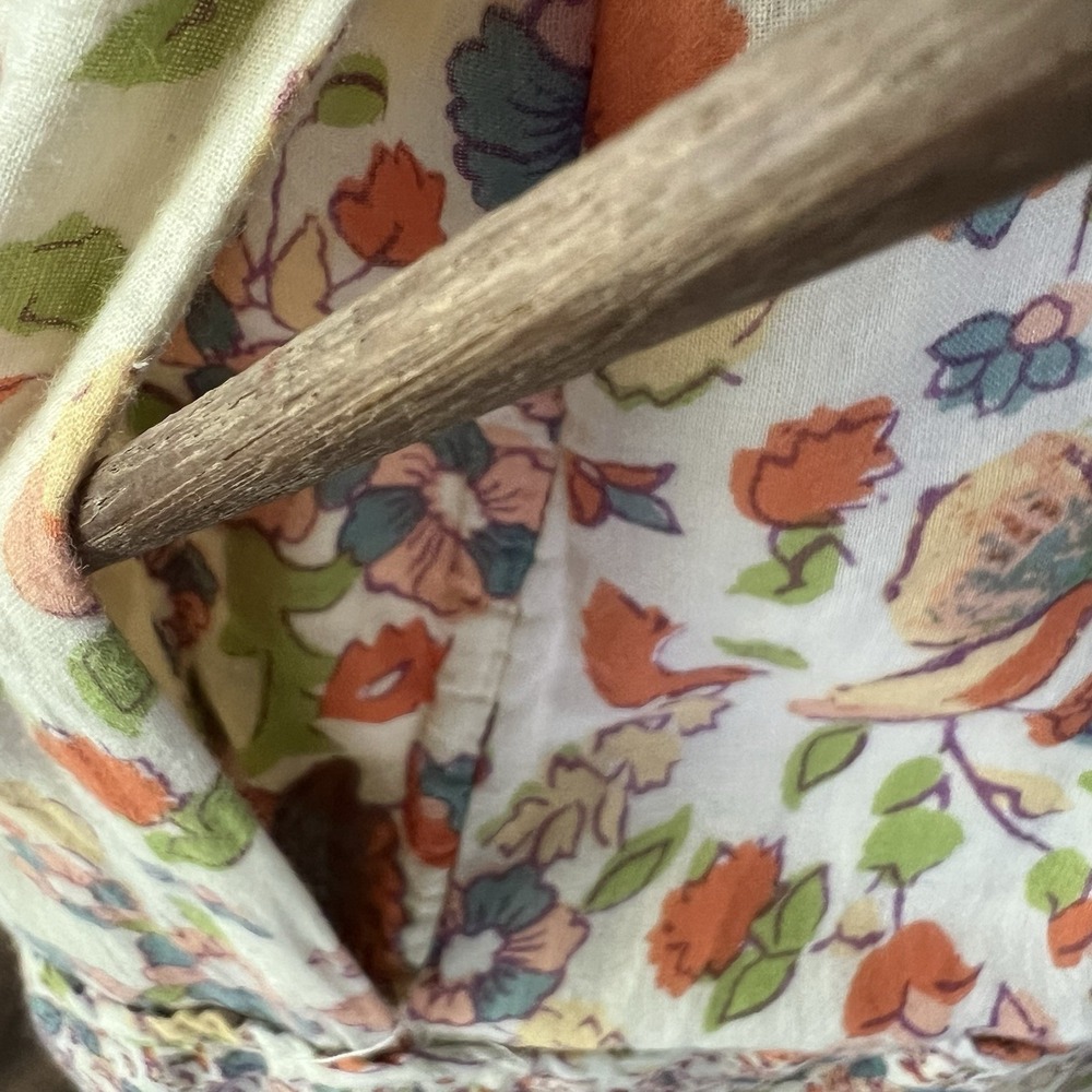 Free People Kelso Maxi Dress Small Cotton Lined Pockets Floral Boho Festival - Picture 6 of 12